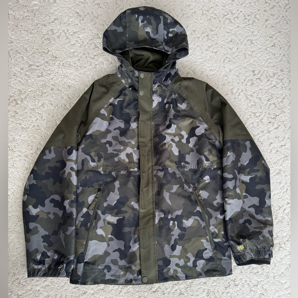 DSG Kids Camouflage Coat with Hood